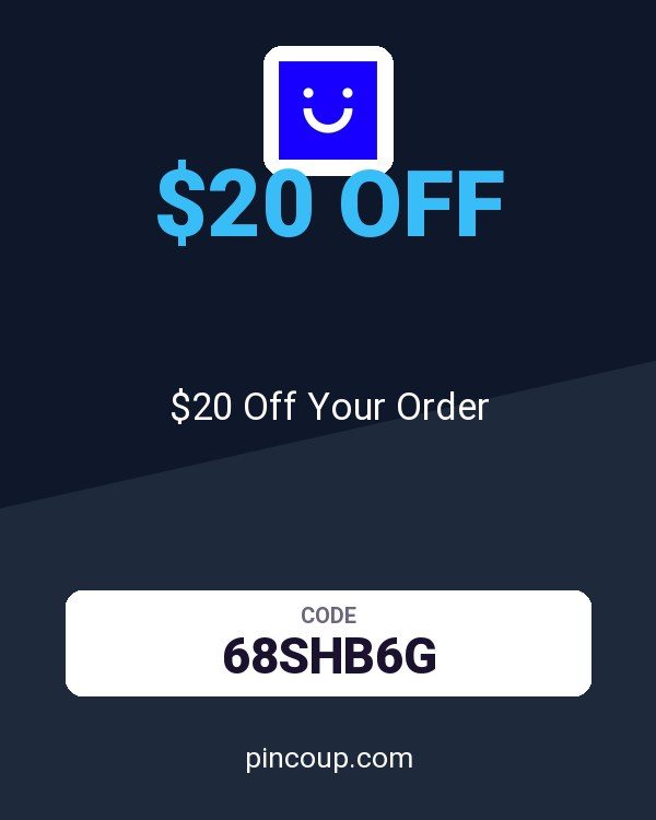 Visible coupon: $20 Off Your Order