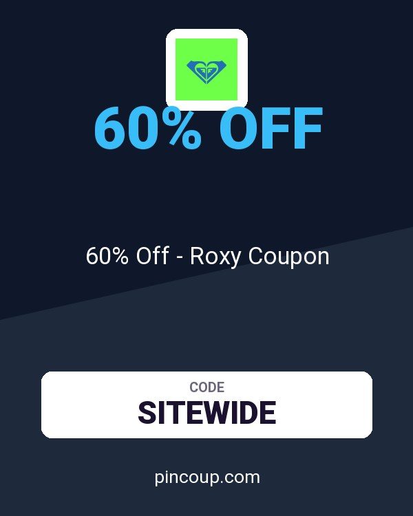 60% Off - Roxy Coupon