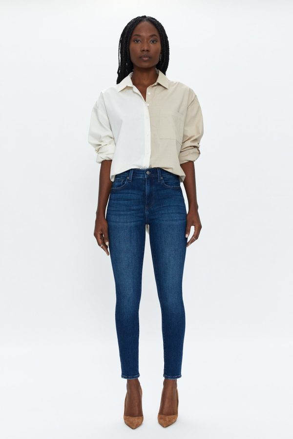 Aline High Rise Skinny Jean - Rosslyn - ROSSLYN / 31 at Pistola Denim