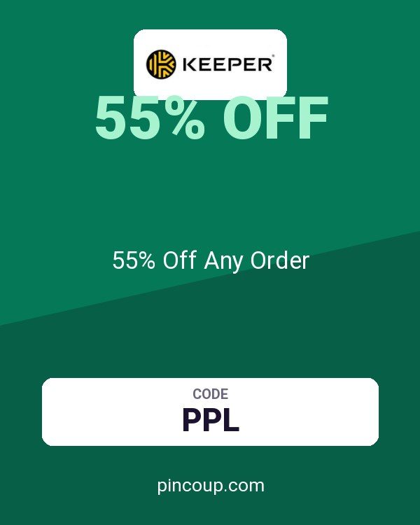 Keeper Security Many GEOs coupon: 55% Off Any Order