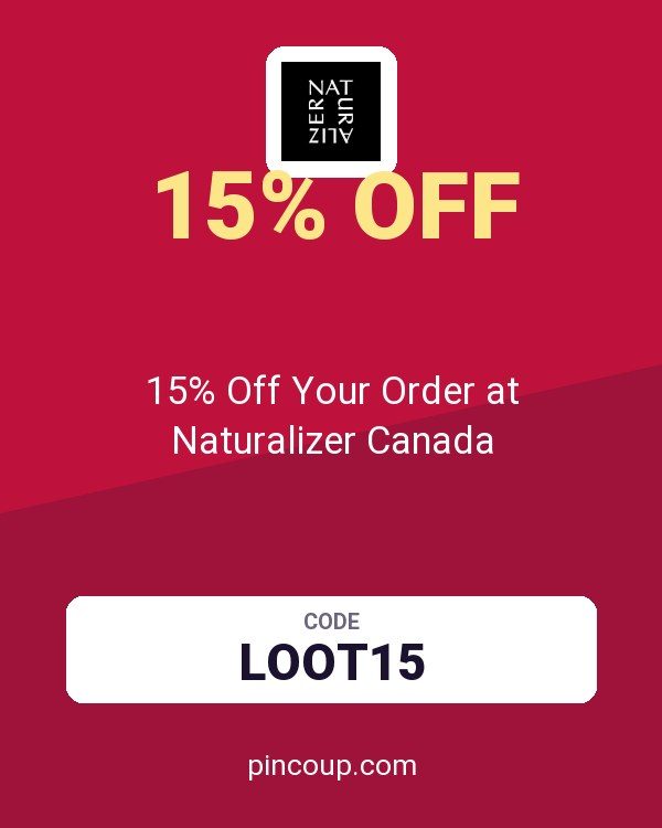 15% Off Your Order at Naturalizer Canada