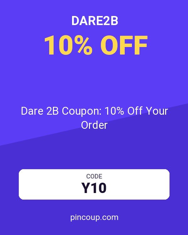 Dare 2B Coupon: 10% Off Your Order