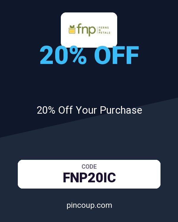 Ferns N Petals coupon: 20% Off Your Purchase