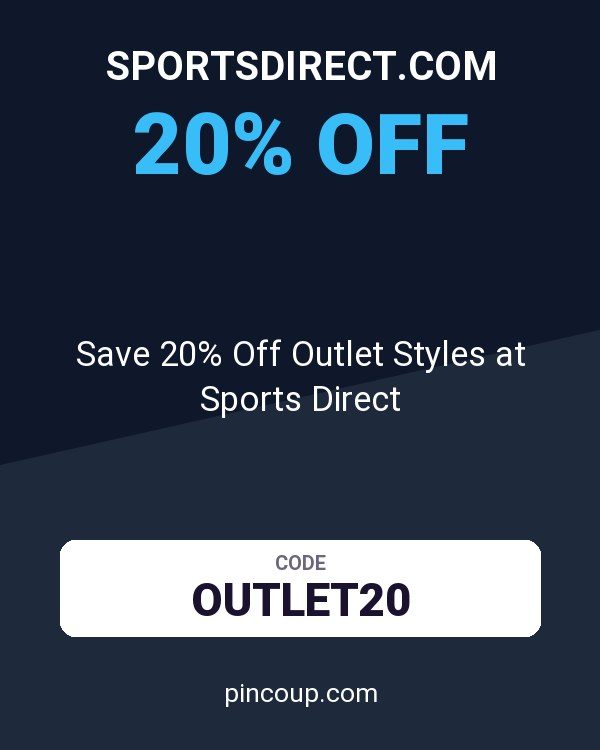 Sportsdirect.com coupon: Save 20% Off Outlet Styles at Sports Direct
