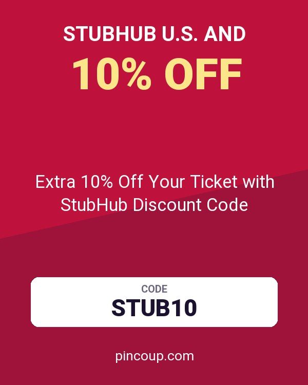 StubHub U.S. and coupon: Extra 10% Off Your Ticket with StubHub Discount Code