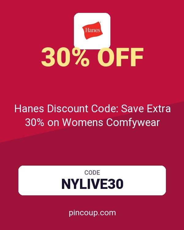 Hanes.com coupon: Hanes Discount Code: Save Extra 30% on Womens Comfywear