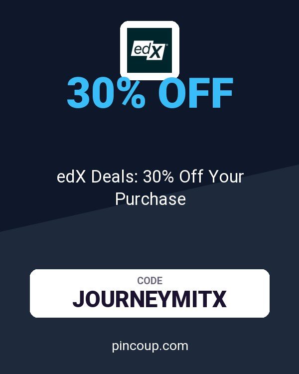 edX Deals: 30% Off Your Purchase