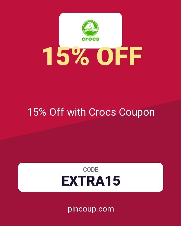 15% Off with Crocs Coupon