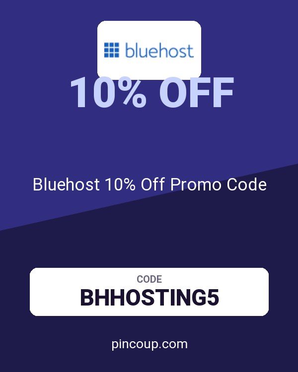 Bluehost 10% Off Promo Code