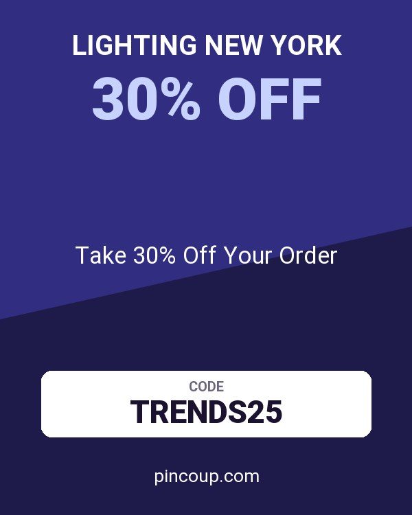 Lighting New York coupon: Take 30% Off Your Order