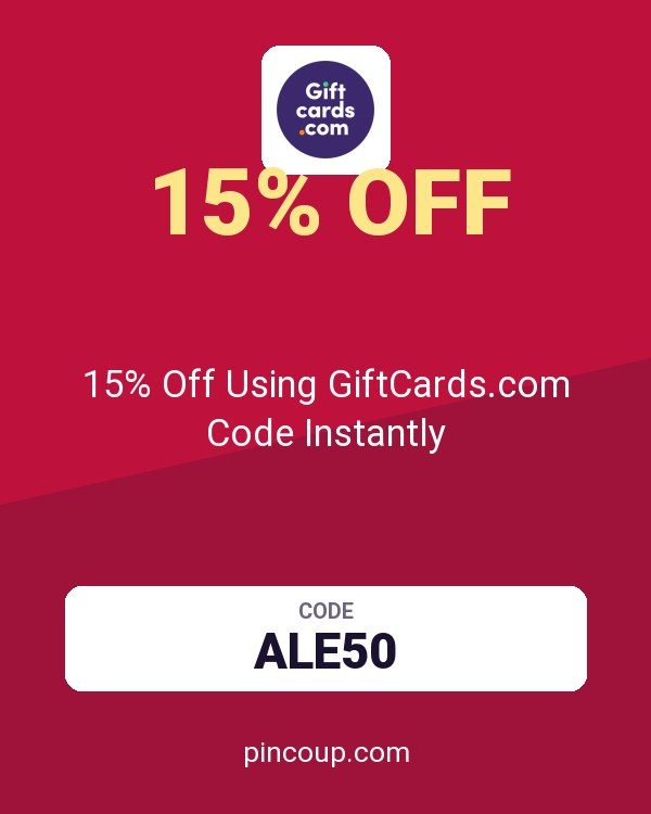 15% Off Using GiftCards.com Code Instantly