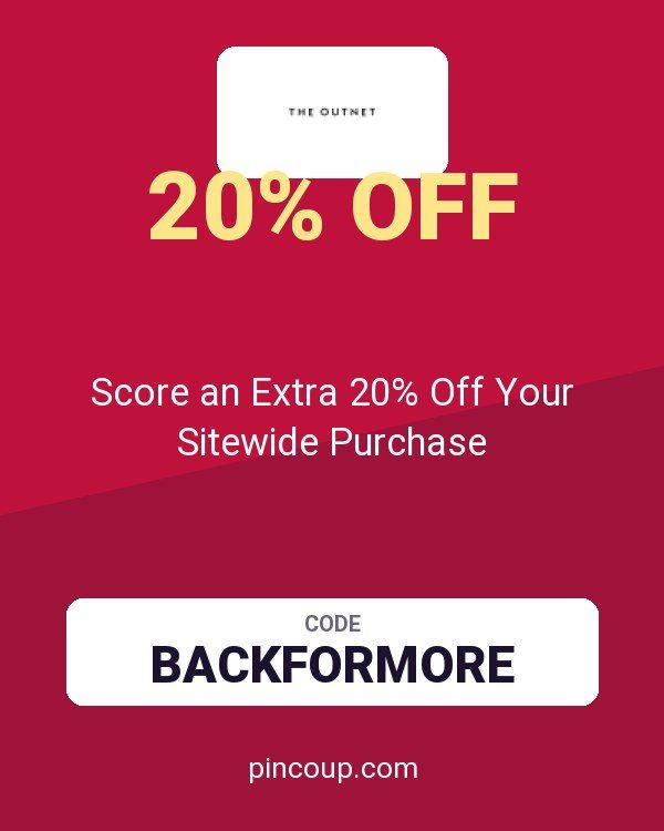 THE OUTNET coupon: Score an Extra 20% Off Your Sitewide Purchase