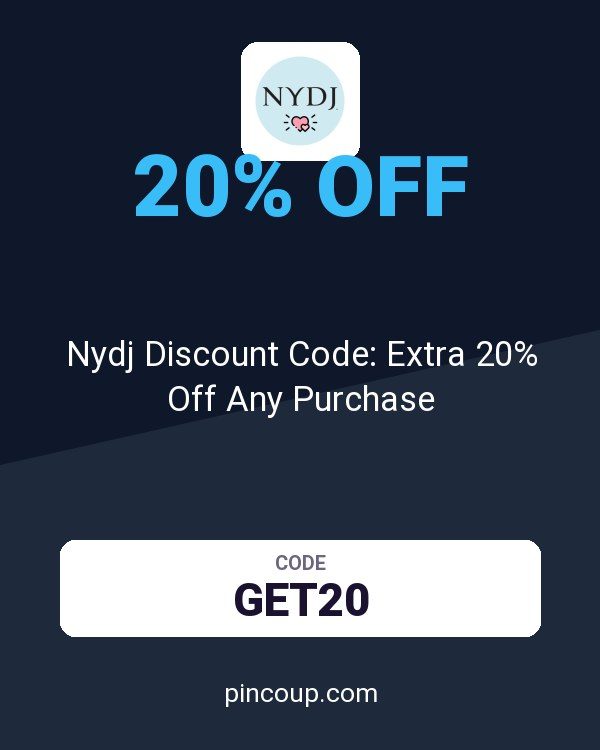 Nydj Discount Code: Extra 20% Off Any Purchase
