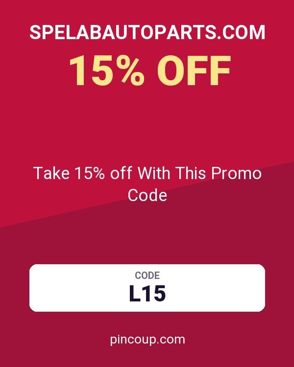 Spelabautoparts.com coupon: Take 15% off With This Promo Code