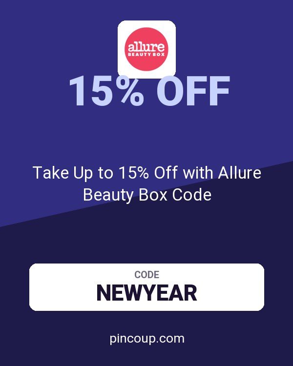 Take Up to 15% Off with Allure Beauty Box Code