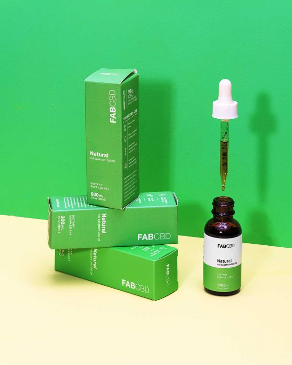 CBD Oil - Berry / 1200mg / Single at NuLeaf Naturals CBD