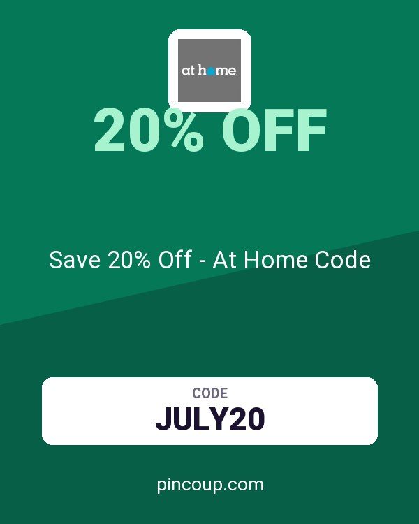 Save 20% Off - At Home Code