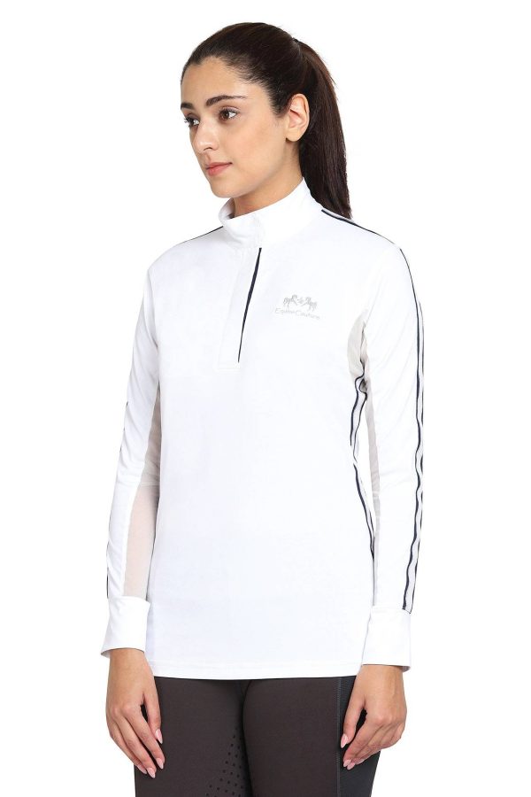 Equine Couture Ladies Eliana Long Sleeve Show Shirt at Equestrian Collections