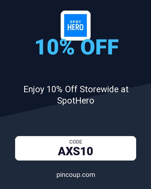 Enjoy 10% Off Storewide at SpotHero