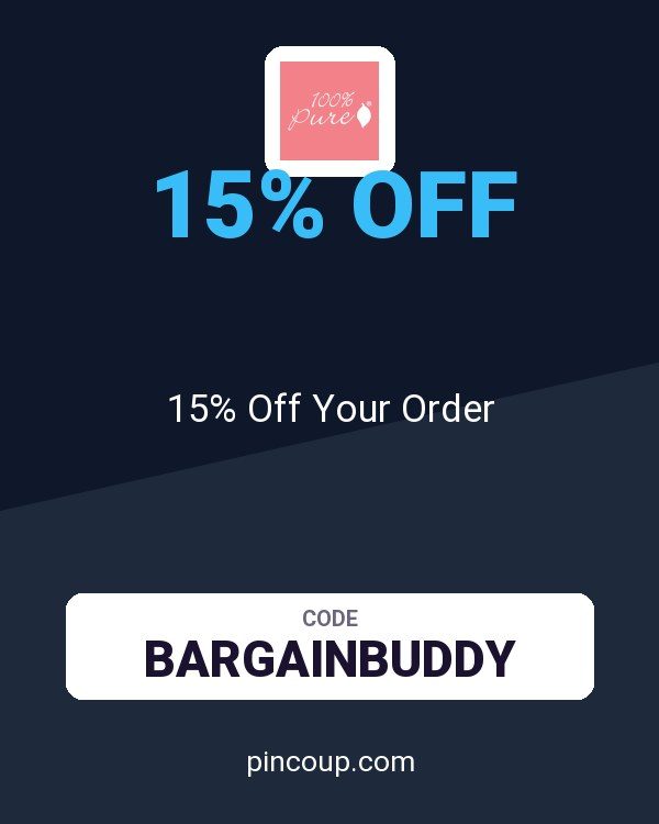 100% PURE coupon: 15% Off Your Order
