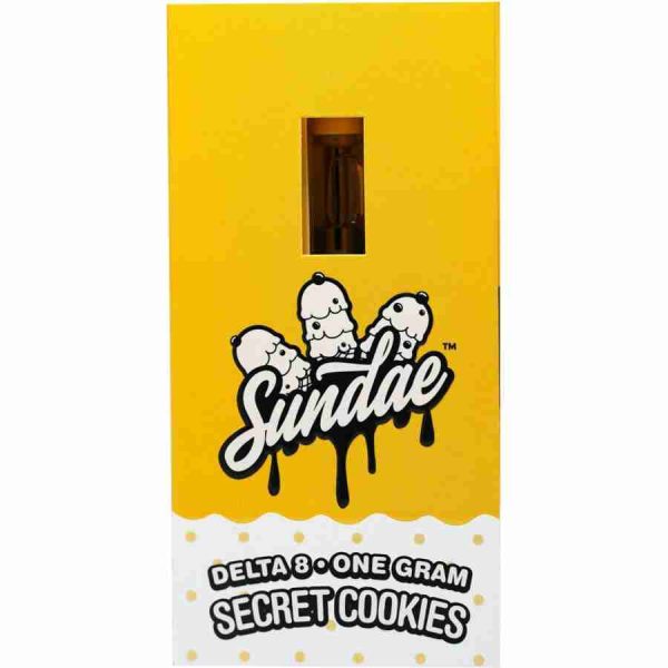 Cake Sundae Secret Cookies 1g Delta 8 Disposable at D8 Super Store