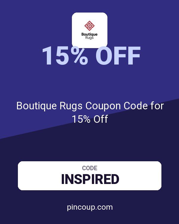 Boutique Rugs Coupon Code for 15% Off