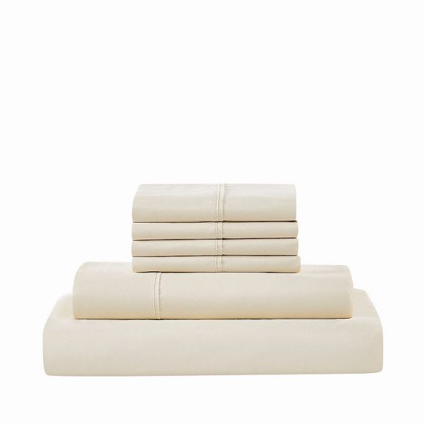 5th Avenue Lux 1200TC CVC Cooling White 7-piece Split Sheet Set, Ivory at Kohl's