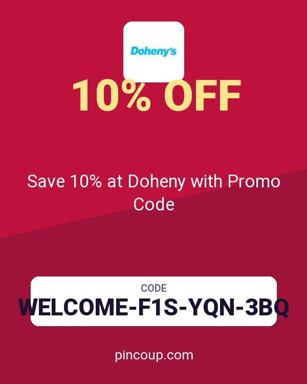 Doheny's LLC coupon: Save 10% at Doheny with Promo Code