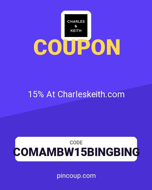 Charles & Keith PH coupon: 15% At Charleskeith.com