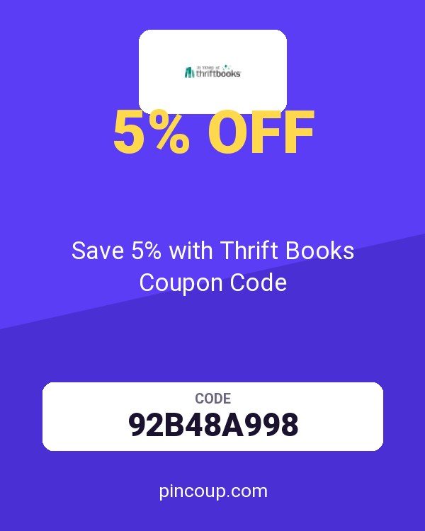 Save 5% with Thrift Books Coupon Code