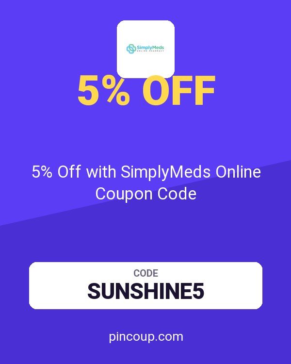 5% Off with SimplyMeds Online Coupon Code