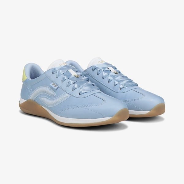 Ryka Era Lace Up Sneakers Skyway Blue Fabric 6.5 W Arch Support
