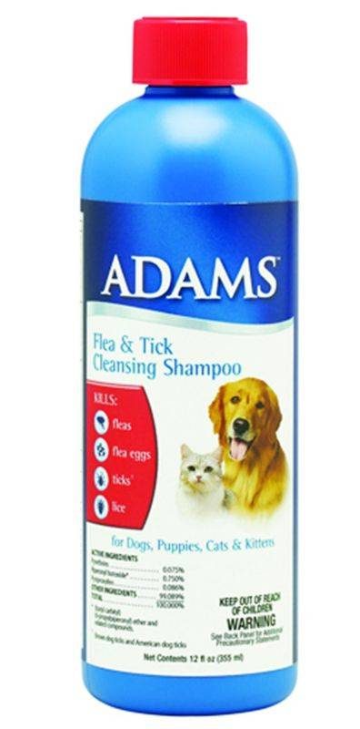 Adams Flea & Tick Cleansing Shampoo With Precor at HorseLoverZ.com
