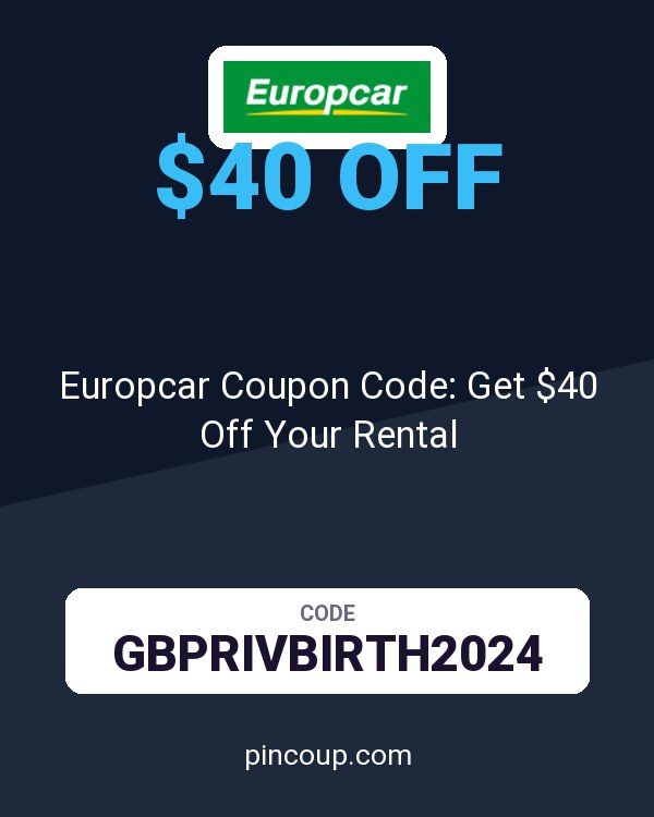 Europcar_AU NZ: Europcar Coupon Code: Get $40 Off Your Rental