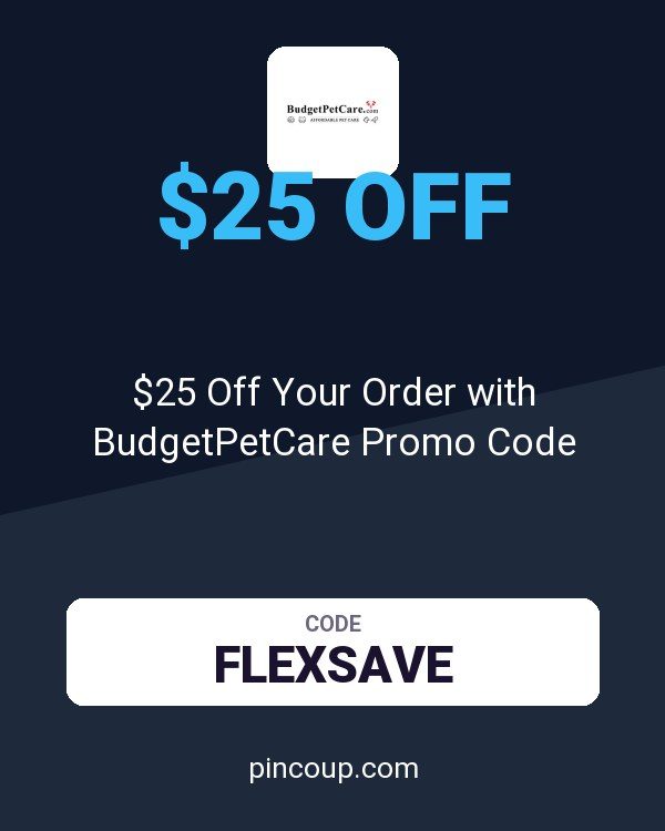 BudgetPetCare.com coupon: $25 Off Your Order with BudgetPetCare Promo Code