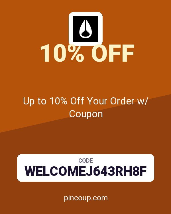 Nixon: Up to 10% Off Your Order w/ Coupon