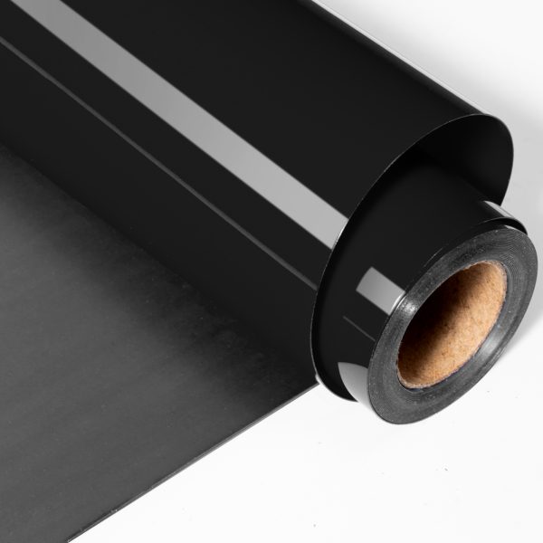 Laser-Safe Black 3D Puff Vinyl Heat Transfer Vinyl Roll at xTool
