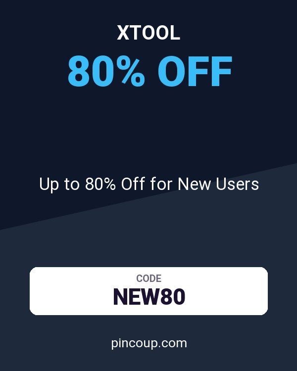 xTool coupon: Up to 80% Off for New Users
