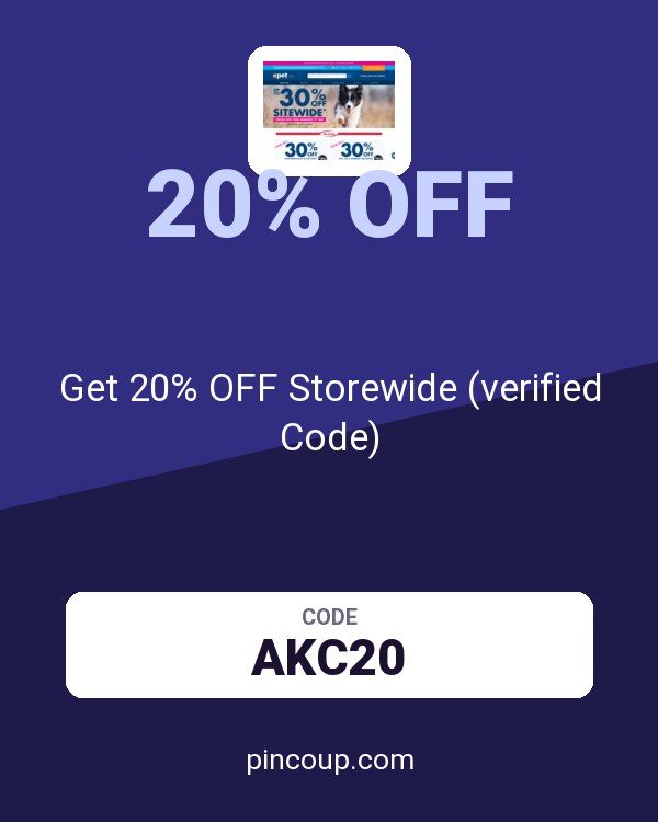 PETstock coupon: Get 20% OFF Storewide (verified Code)