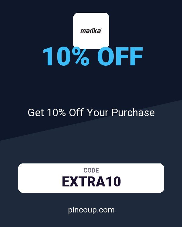 Marika coupon: Get 10% Off Your Purchase