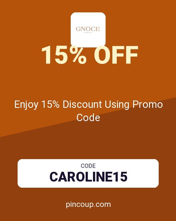 GNOCE coupon: Enjoy 15% Discount Using Promo Code