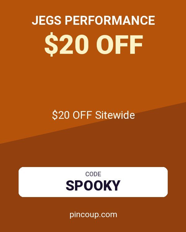 JEGS Performance coupon: $20 OFF Sitewide