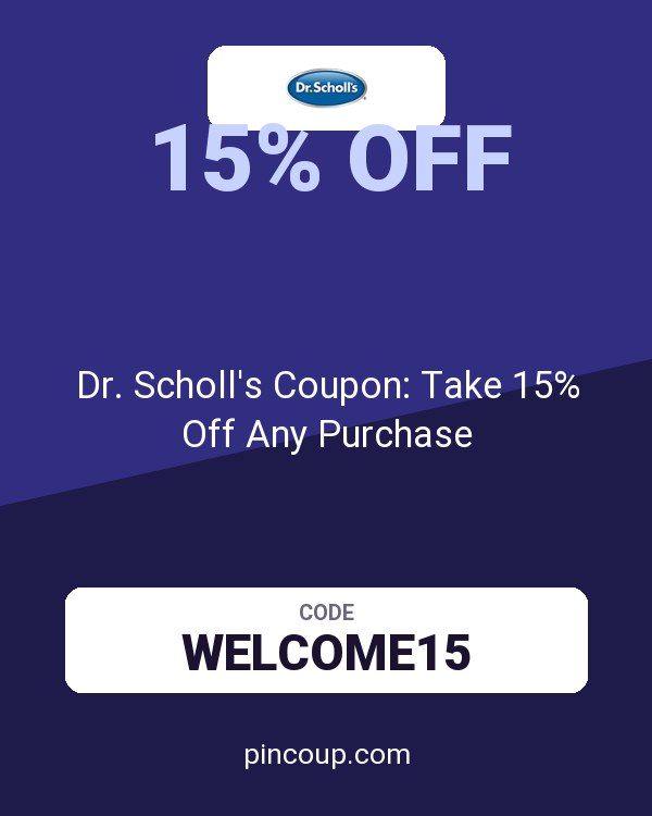 Dr. Scholl's Coupon: Take 15% Off Any Purchase