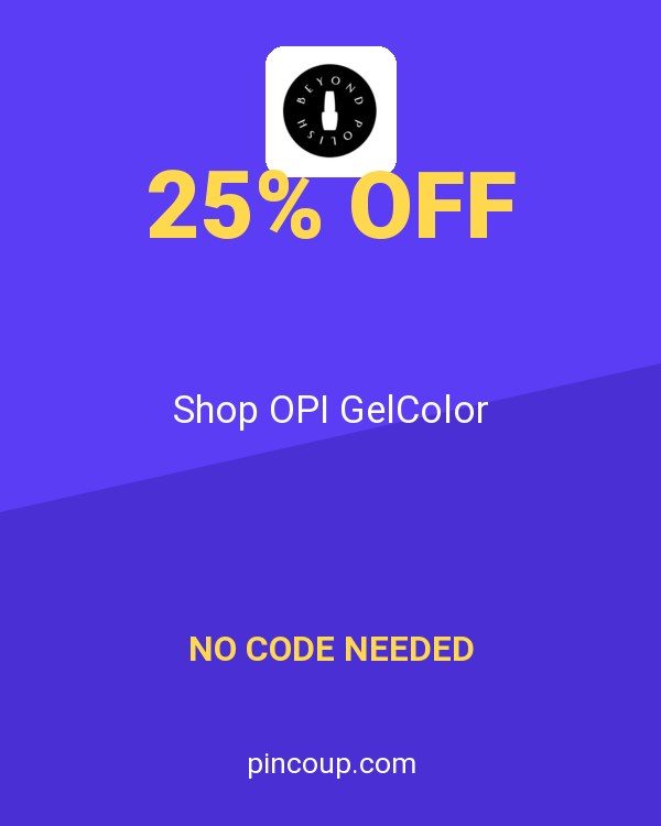 Beyond Polish coupon: Shop OPI GelColor