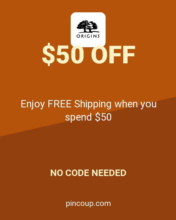 Origins Online coupon: Enjoy FREE Shipping when you spend $50