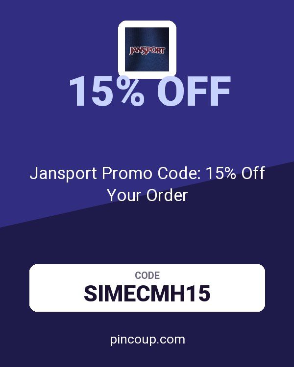 Jansport Promo Code: 15% Off Your Order