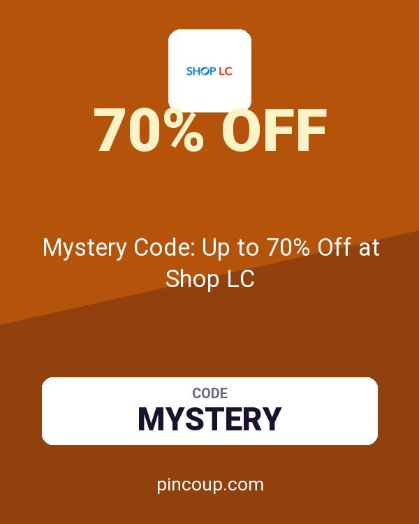 Mystery Code: Up to 70% Off at Shop LC