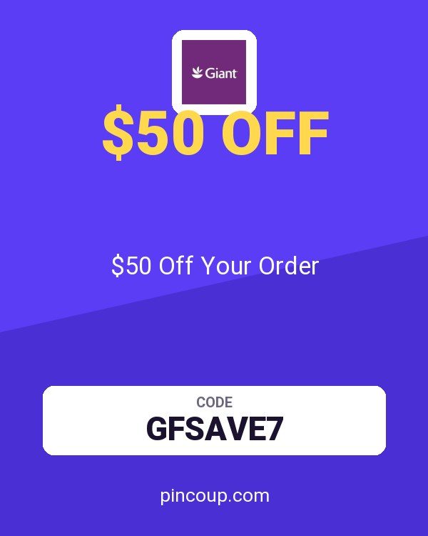 Giant Food coupon: $50 Off Your Order