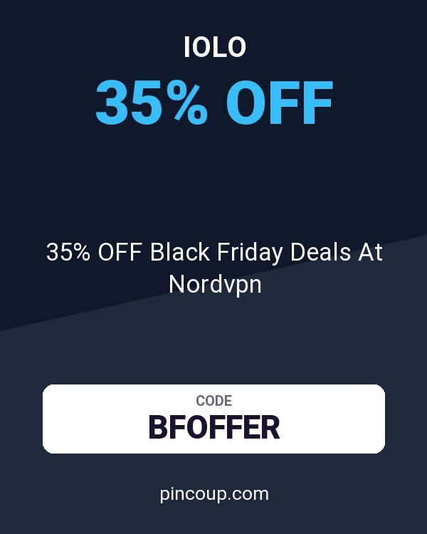 iolo coupon: 35% OFF Black Friday Deals At Nordvpn