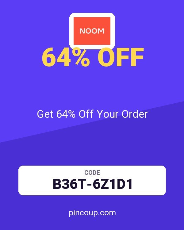 Noom coupon: Get 64% Off Your Order